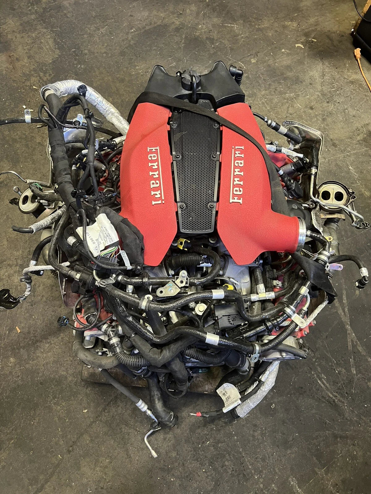 FERRARI, F8, F142, 02/20-03/23, 2020, ENGINE