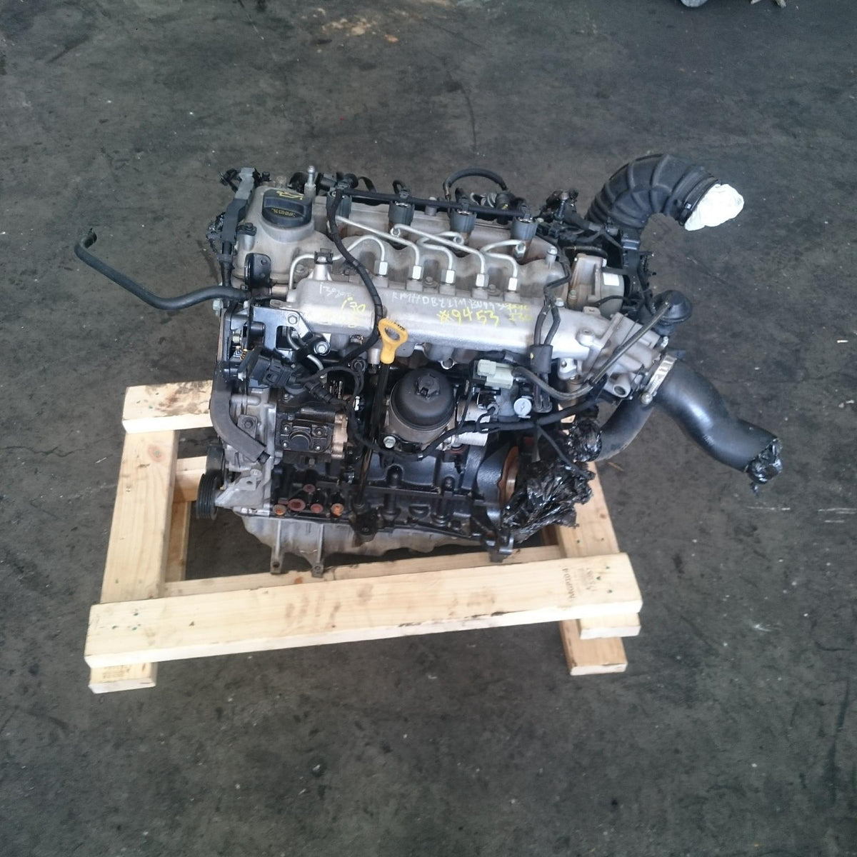 HYUNDAI, I30, DIESEL, 1.6, D4FB, TURBO, FD, ALLOY INTAKE SMALL TURBO W/O CAT ON TURBO TYPE, 09/07-03/11, 2007, ENGINE