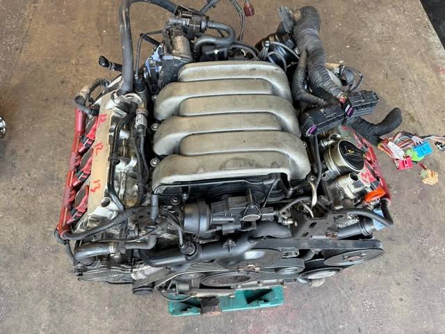AUDI, A8, PETROL, 3.2, D3, BPK CODE, 06/06-07/10, 2006, ENGINE