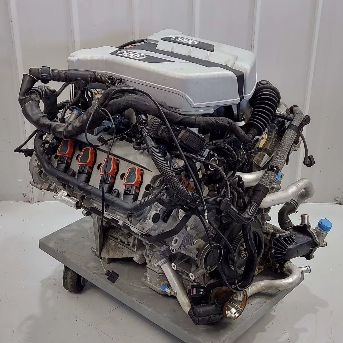 AUDI, R8, PETROL, 4.2 V8, BYH CODE, 09/07-09/10, 2007, ENGINE