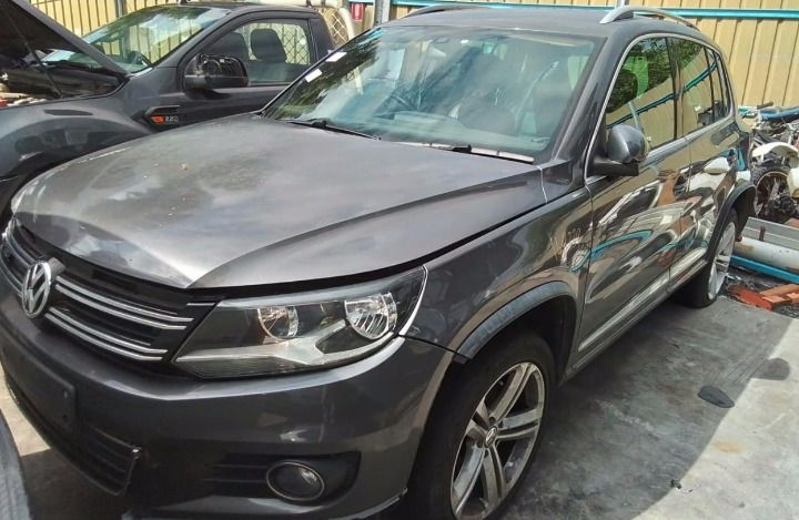 VOLKSWAGEN, TIGUAN, PETROL, 2.0, TURBO, 5N, CCZB CODE, 07/11-08/16, 2011, ENGINE