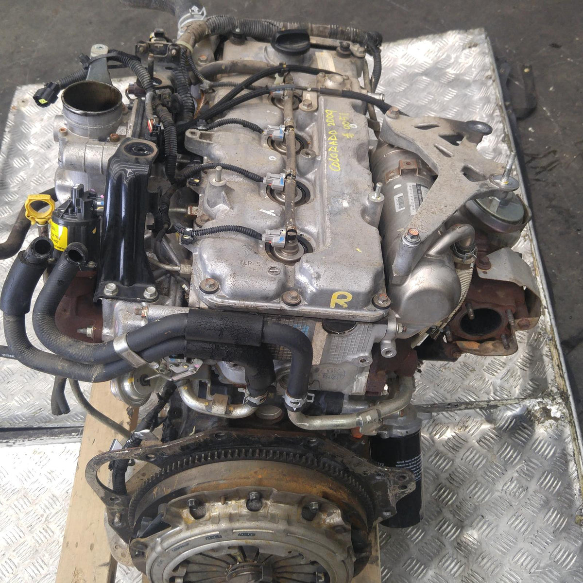 HOLDEN, COLORADO, PETROL, 3.0, TURBO, 4JJ1, 2WD, MANUAL T/M, RC, 05/08-12/11 J9017 A, 2008, ENGINE