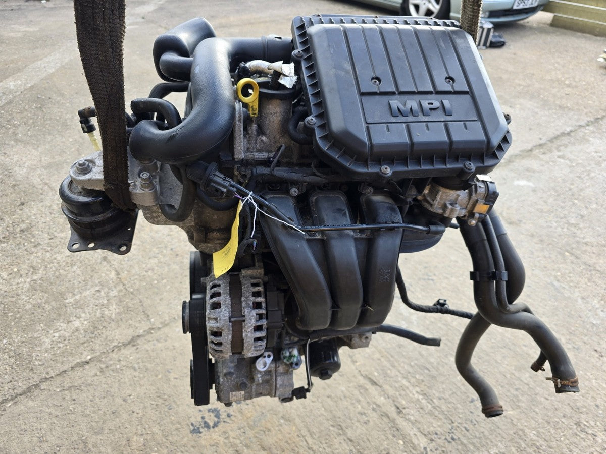 VOLKSWAGEN, POLO, PETROL, 1.0, 6R, CHYB CODE, 01/15-09/17, 2015, ENGINE