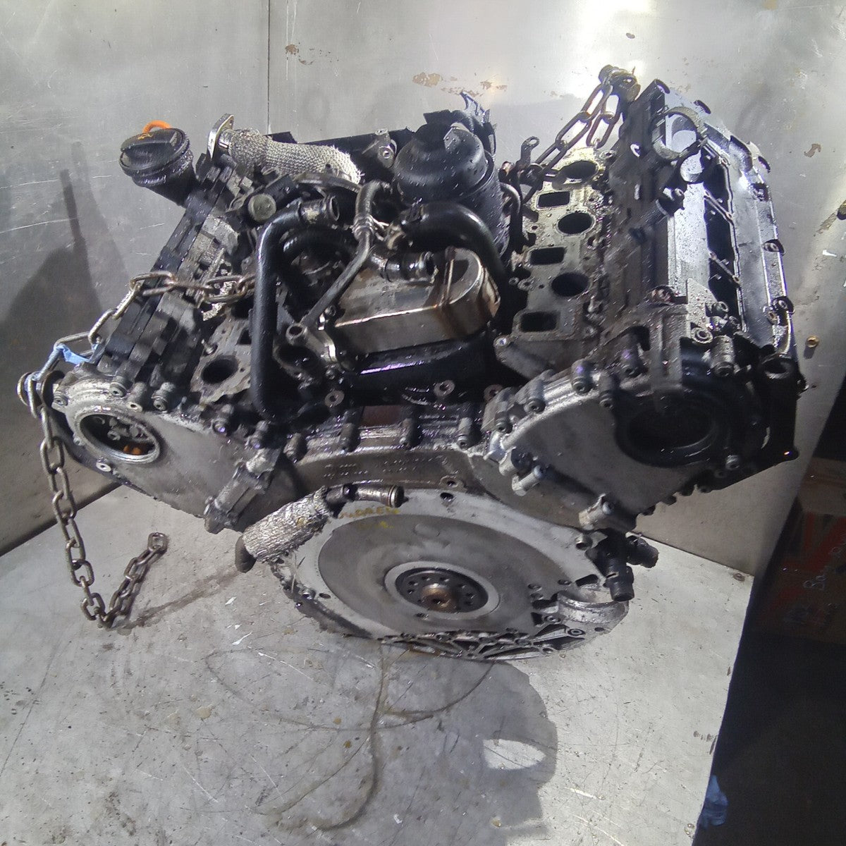 VOLKSWAGEN, TOUAREG, DIESEL, 3.0, TURBO, 7L, BKS CODE, 10/06-12/10, 2006, ENGINE