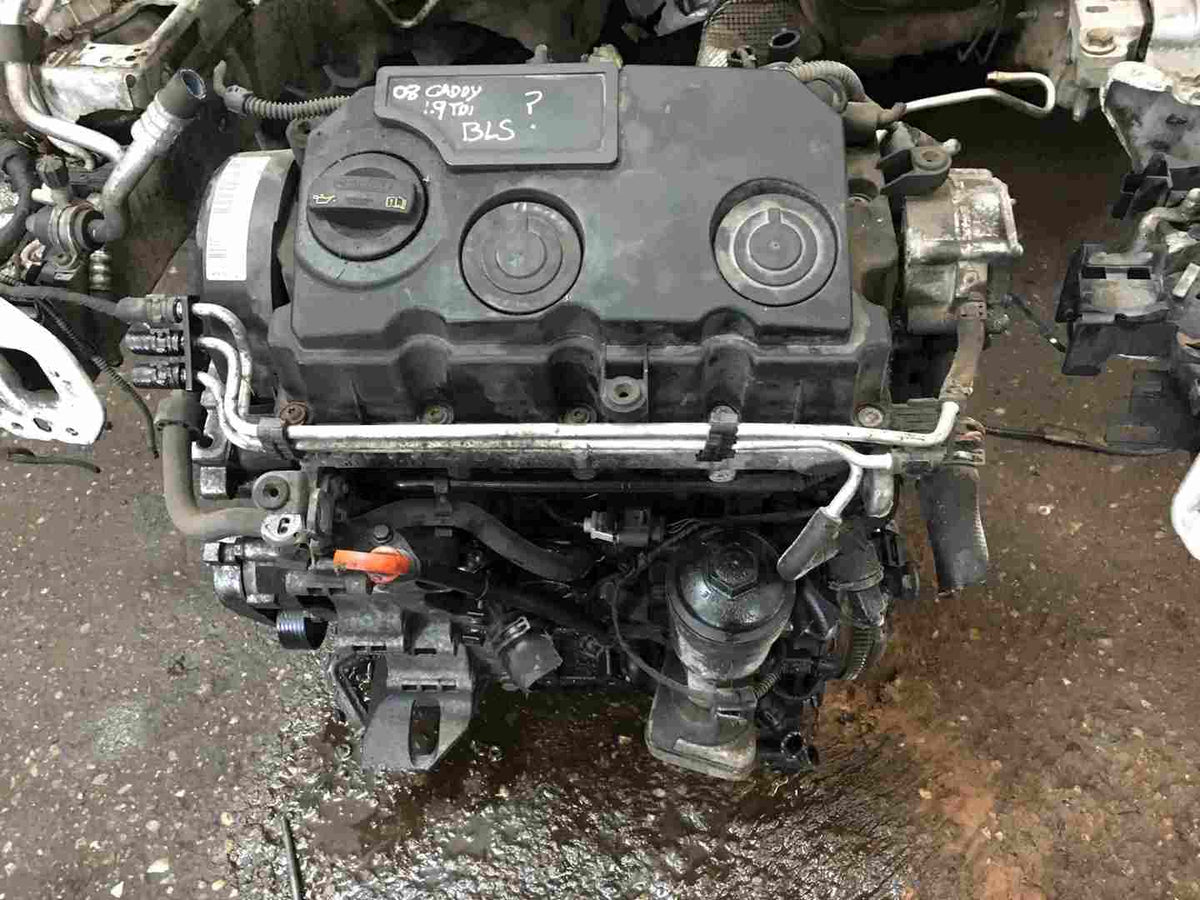 VOLKSWAGEN, CADDY, DIESEL, 1.9, TURBO, 2K, BLS CODE, 12/04-08/10, 2004, ENGINE