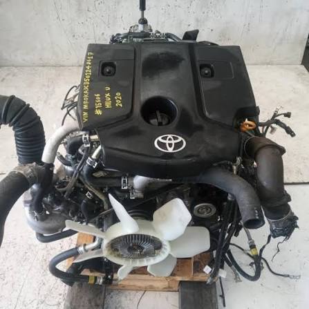 TOYOTA, HILUX, DIESEL, 2.8, TURBO, 1GD-FTV, 06/20–, 2020, ENGINE