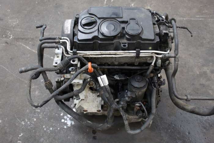 AUDI, S3, DIESEL, 1.9, TURBO, 8P, BLS CODE, 10/07-08/10, 2007, ENGINE