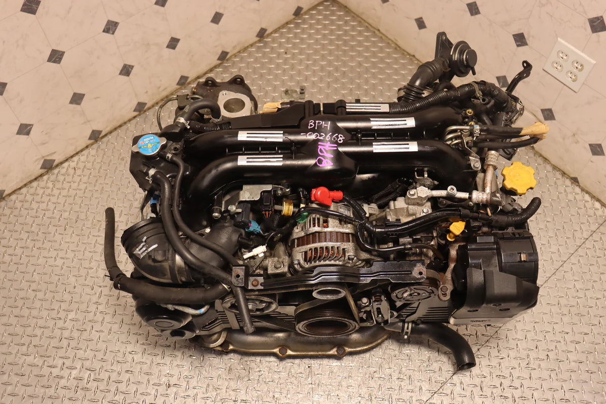 SUBARU, IMPREZA, PETROL, 2.5, EJ25, TURBO, WRX, PLASTIC INTAKE TYPE, G3, 04/07-12/13, 2007, ENGINE