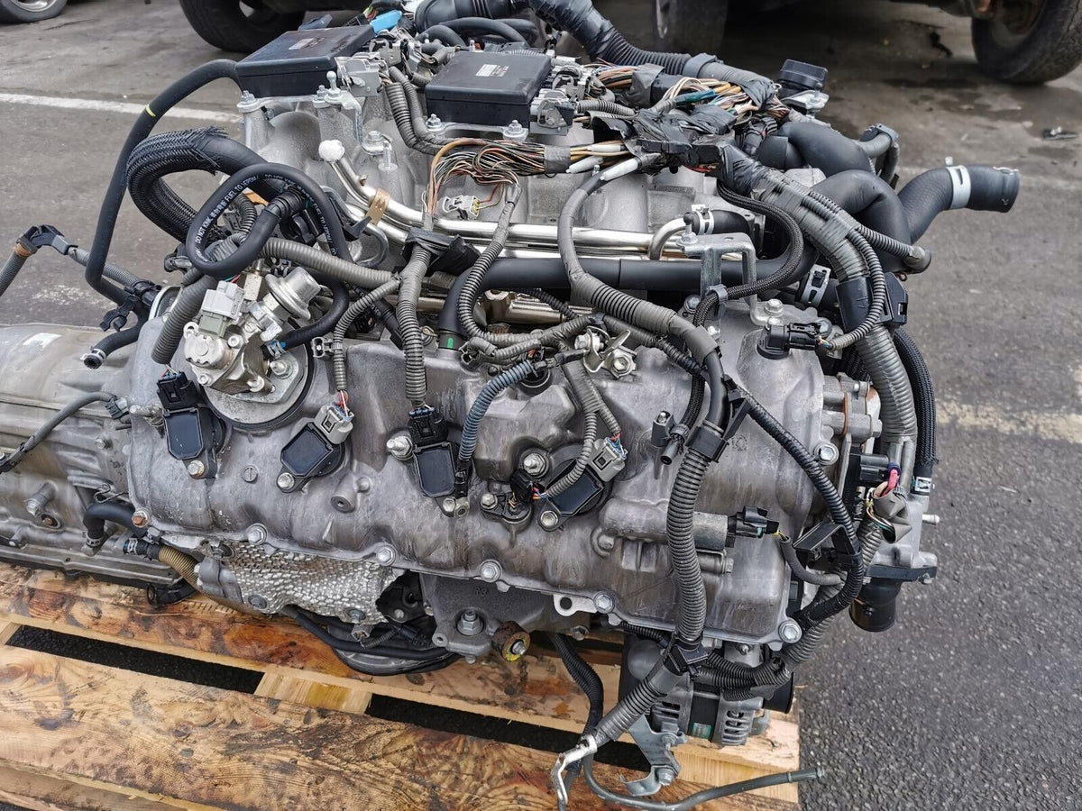LEXUS, LC, PETROL, 5.0, 2UR-GSE, Z100, LC500, 03/17-12/21, 2017, ENGINE