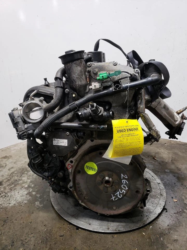VOLKSWAGEN, JETTA, DIESEL, 2.0, TURBO, 1B, CUUA CODE, 02/11-12/17, 2011, ENGINE