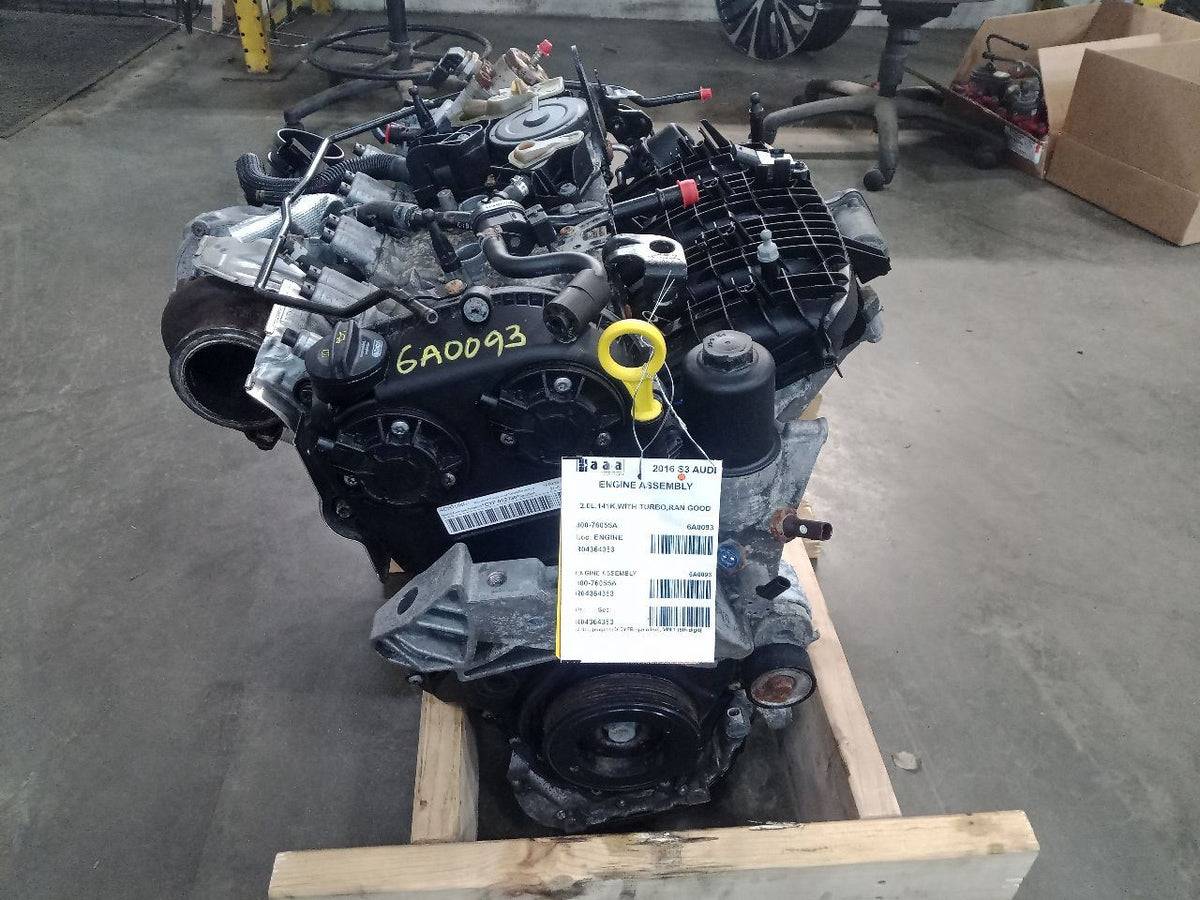AUDI, RS3, PETROL, 1.8, TURBO, 8V, CJSA CODE, 03/13-05/16, 2013, ENGINE